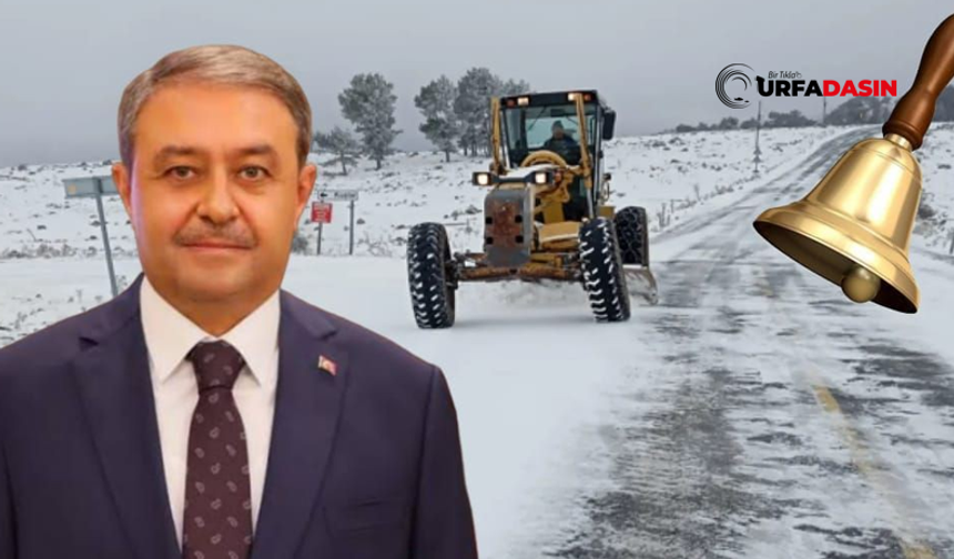 Şanlıurfa'da Kırsalda Okullarda 5 Ocak Günü de Tatil Edildi