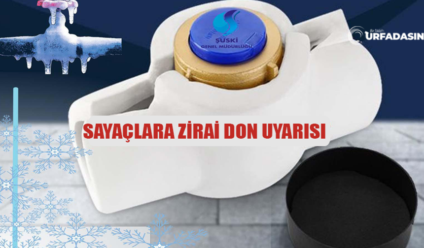 ŞUSKİ Genel Müdürlüğünden Kara Kışta Sayaç Uyarısı!
