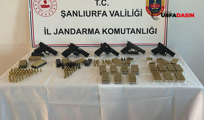 Şanlıurfa'da Güvenliği Tehlikeye Düşürenlere Operasyon: Silah ve Mermiler Ele Geçirildi