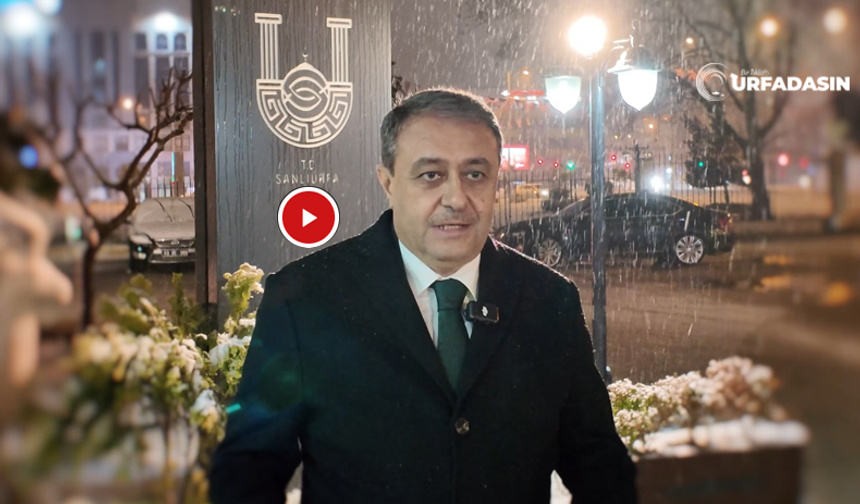 Şanlıurfa Valisi Hasan Şıldak'tan Kar Yağışı Uyarısı!