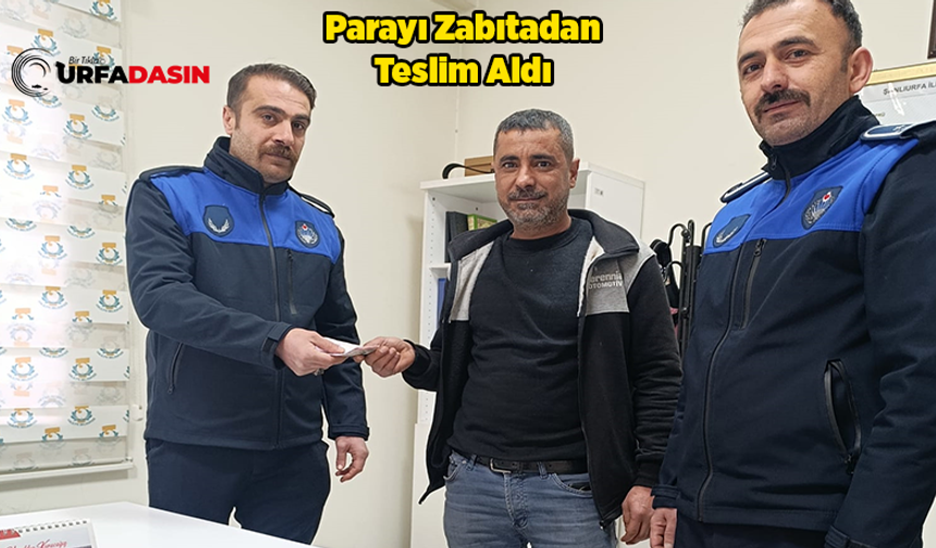 Şanlıurfa'da Zabıta, Kayıp 4 Bin Lirayı Sahibine Teslim Etti