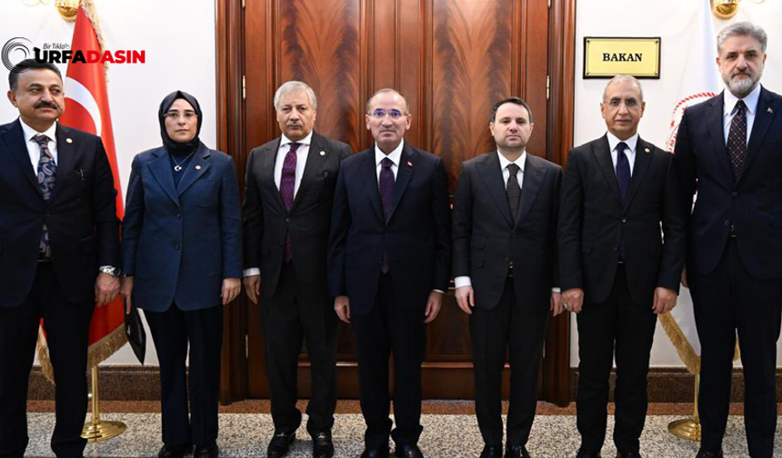 AK Parti'nin Şanlıurfa Milletvekilleri, Akın Gürlek'e Hayırlı Olsun Ziyareti