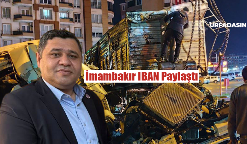 Şanlıurfa Şoförler Odası, Trafik Kazası Geçiren Üyesi İçin IBAN Verip Yardım Kampanyası Başlattı