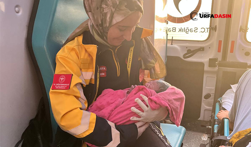 Şanlıurfa’da Ambulansta Doğum Heyecanı: Bebek Sağlıklı Bir Şekilde Dünyaya Geldi