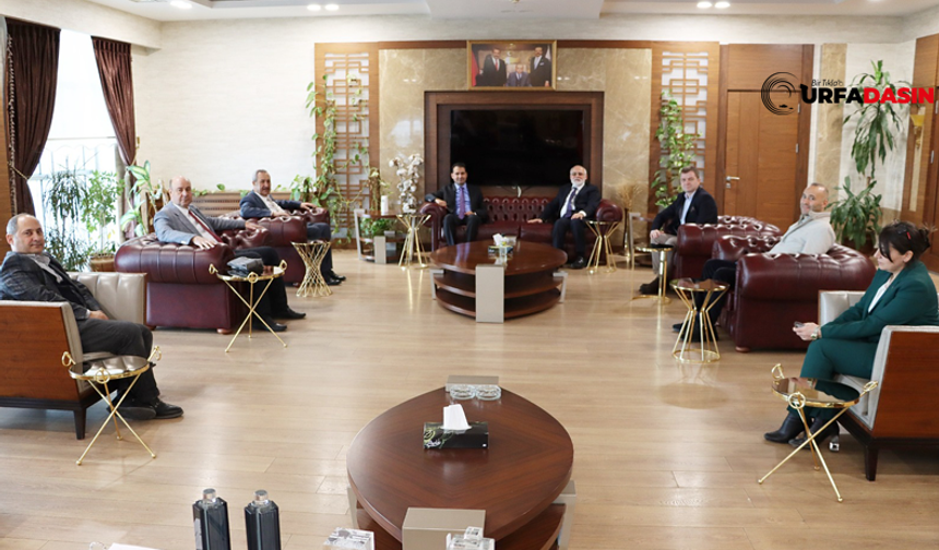 GAP Başkanı Maral İle Urfa Borsa Başkanı Kaya, Katma Değerli Üretim Ve Kamu Özel Sektör İş Birliği Konularını Ele Aldı