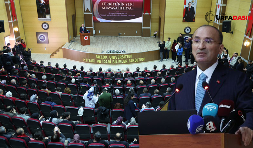 Bekir Bozdağ Memleketi Yozgat'ta Yeni Anayasa Konferansı Verdi