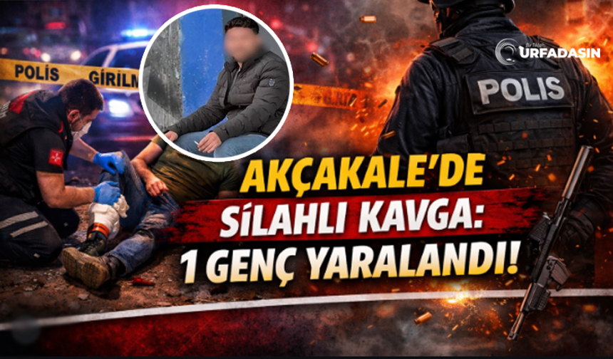 Şanlıurfa Akçakale'de Silahlar Patladı: 1 Yaralı
