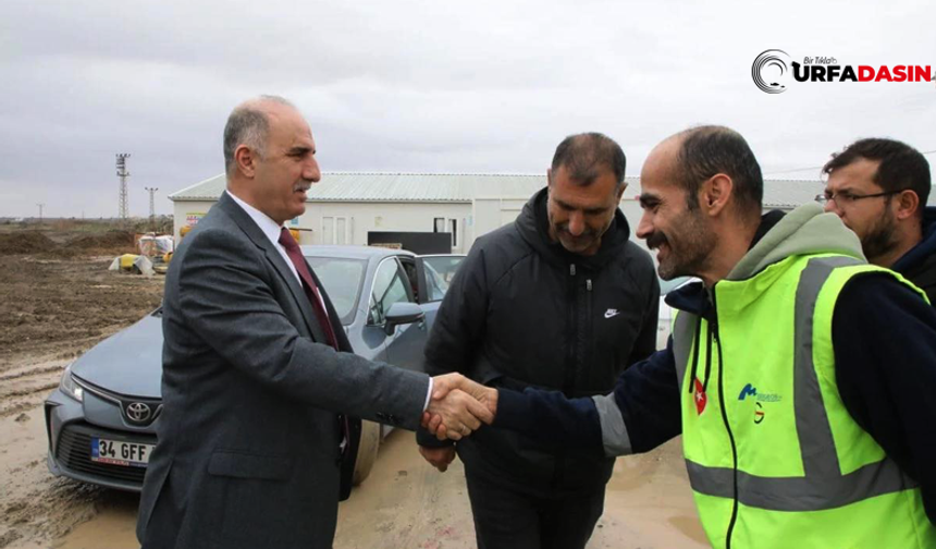 ŞUSKİ Genel Müdürü Emin İzol Birecik Atık Su Arıtma Tesisini İnceledi