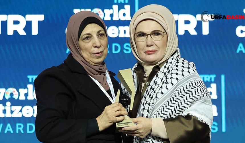 Emine Erdoğan, Gazze'de Hayatını Kaybeden Foto Muhabirinin Ödülünü Annesine Verdi