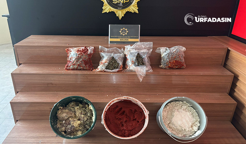 Şanlıurfa'da Salça ve Peynir Kovalarında Zehir Sevkiyatı: 1 Zanlı Tutuklandı