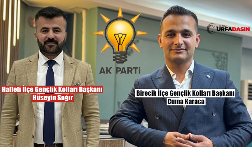AK Parti, Şanlıurfa’da İki İlçenin Gençlik Kolları Başkanını Değiştirtirdi