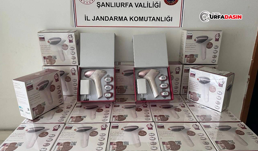 Şanlıurfa'da Kaçakçıların Yeni Gözdesi: Lazer Epilasyon Aletleri Ele Geçirildi