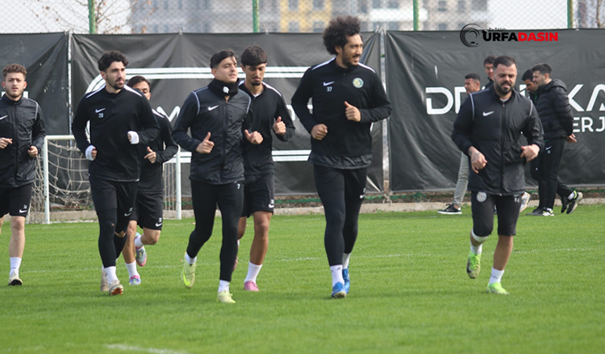 Şanlıurfaspor, Erzincanspor Deplasmanı Hazırlıklarına Başladı
