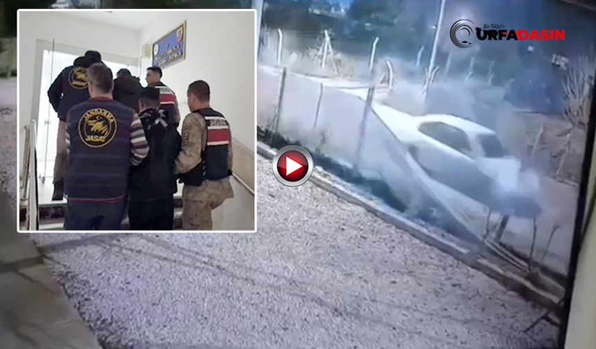 Şanlıurfa'da Eve Silahlı Saldırı Kamerada, Failler Jandarmadan Kaçamadı