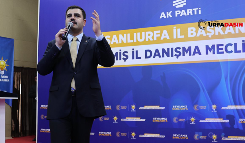 Şanlıurfa Siverekli AK Parti Genel Sekreteri Eyyüp Kadir İnan'dan CHP'ye Tezkere Tepkisi