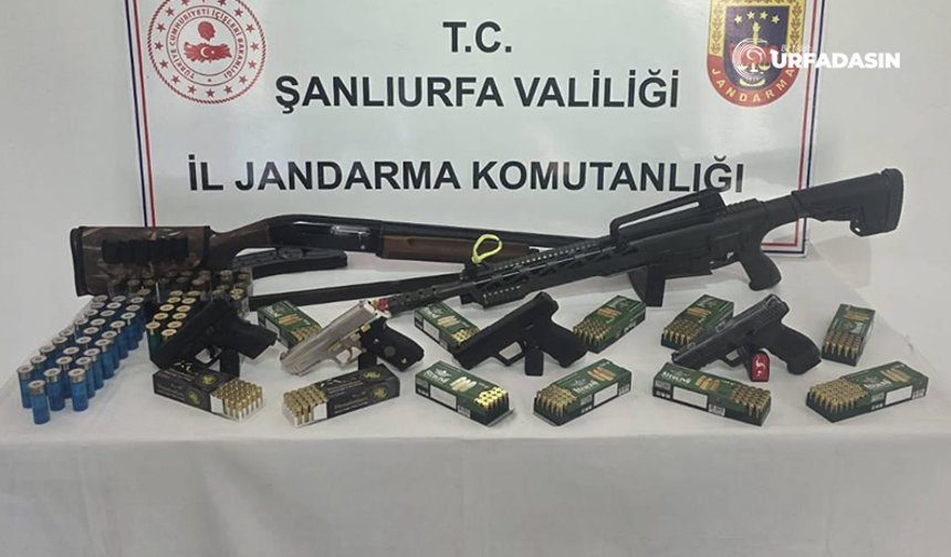 Şanlıurfa'nın Merkezinde Silahlar Ele Geçirildi: 1 Gözaltı