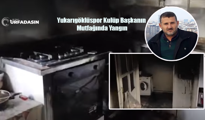 Şanlıurfa Halfetili Ailenin Mutfağındaki Yangın Ucuz Atlatıldı