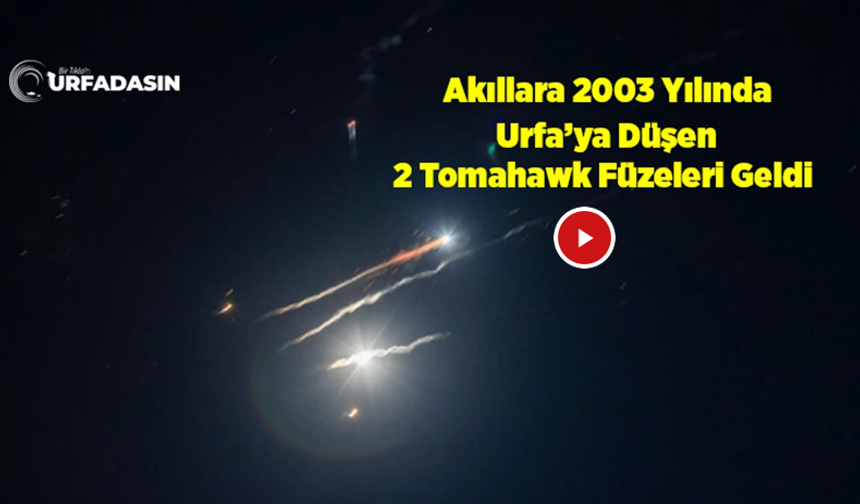 İran'ın İsrail'e Fırlattığı Füzeler Şanlıurfa'dan Görüntülendi