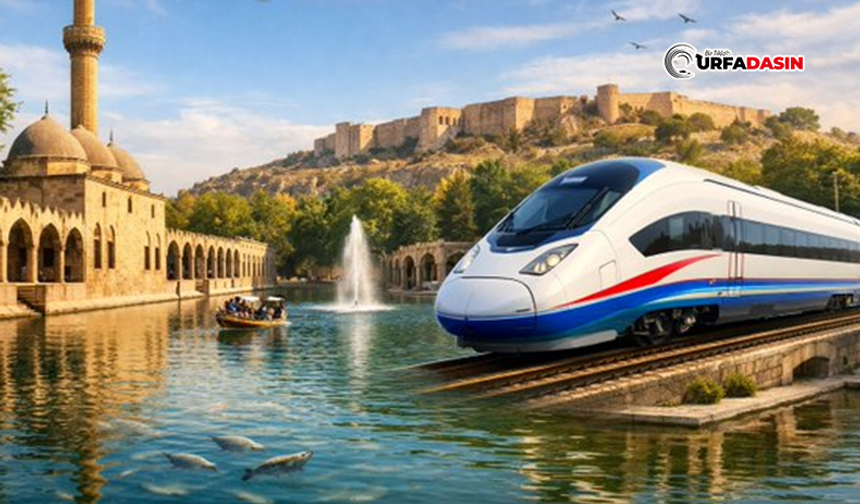 Şanlıurfa Hızlı Tren Projesinde Tarih Netleşiyor: İhale Yıl Sonunda