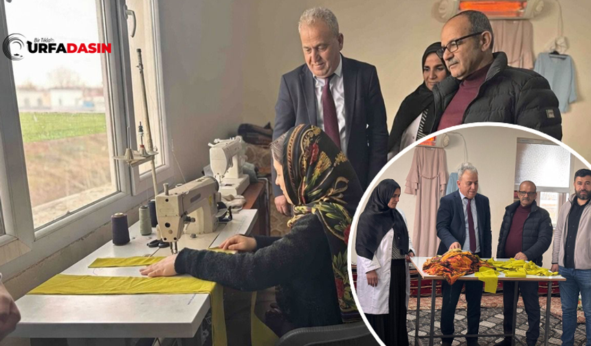Şanlıurfa Suruç'ta Halk Eğitim Merkezinin Kadın Terzilik Kursları İlgi Görüyor