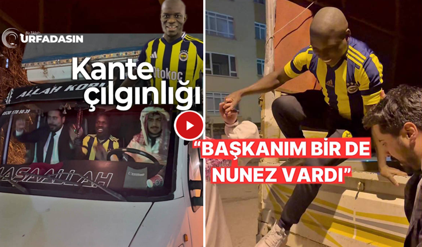 Şanlıurfalı fenomen Muhammed Nur Nahya'dan Kante Paylaşımı Yine Çok Güldürdü