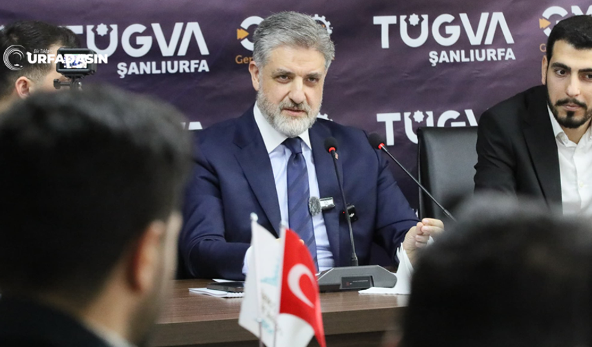 AK Parti Şanlıurfa Milletvekili Abdulkadir Emin Önen TÜGVA'lı Gençlere Tecrübelerini Aktardı