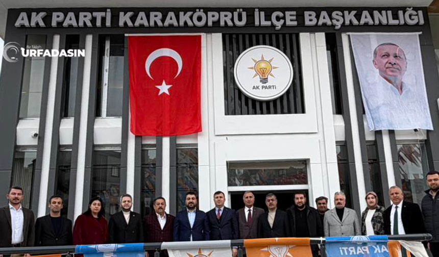 AK Parti Karaköprü İlçe Başkanlığı Yeni Yılda Yeni Binasında Hizmet Vermeye Başladı