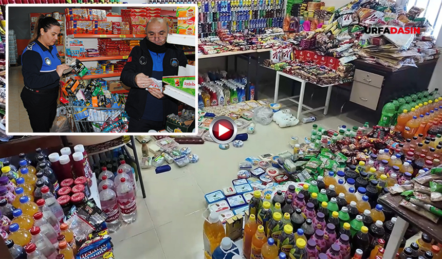 Şanlıurfa'da Raflarda Tarihi Geçmiş 4 Milyon Liralık Ürüne El Konuldu