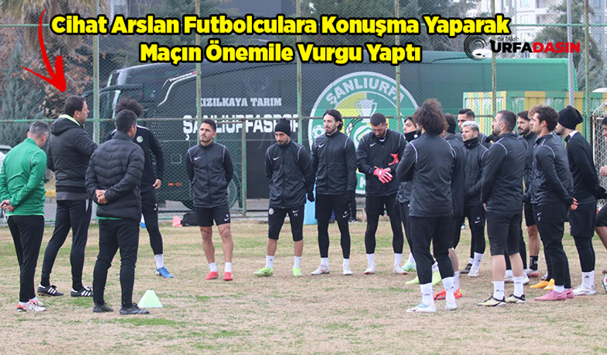 Şanlıurfaspor, İskenderunspor'a Çift Antrenmanla Hazırlandı