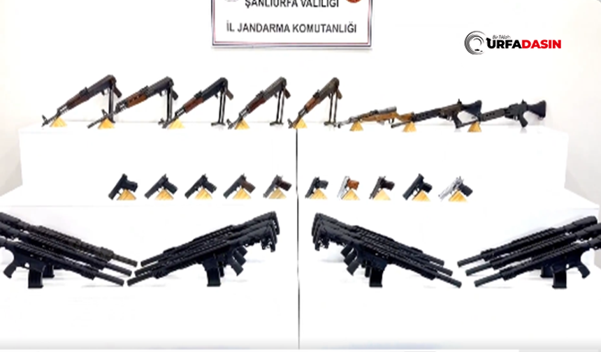 Şanlıurfa'nın İlçesinde Silah Kaçakçılığı Operasyonu: 8 Gözaltı