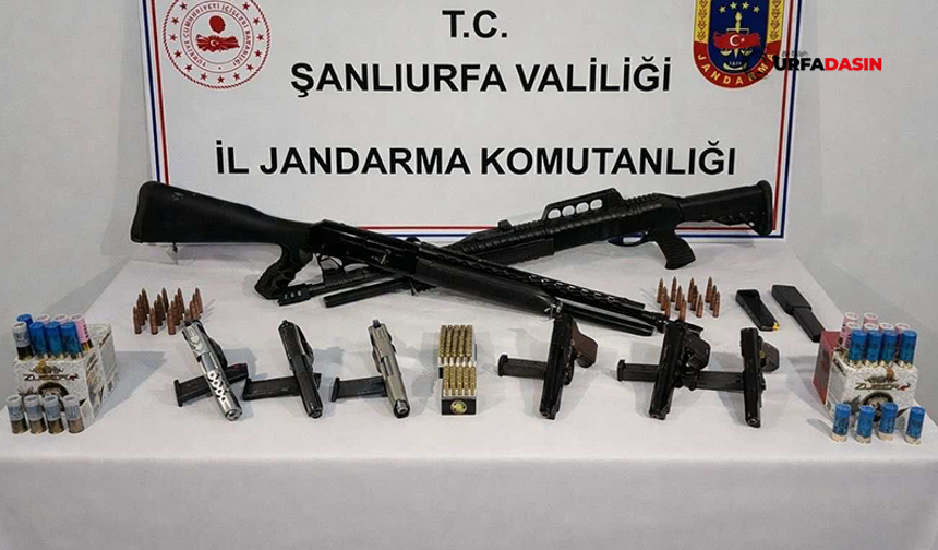 Şanlıurfa'nın İki İlçesinde Ruhsatsız Silahlar Ele Geçirildi: 8 Gözaltı