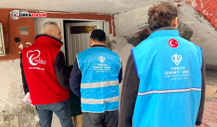 Şanlıurfa'da TDV'den 200 Aileye Nakdi Destek Sağlandı