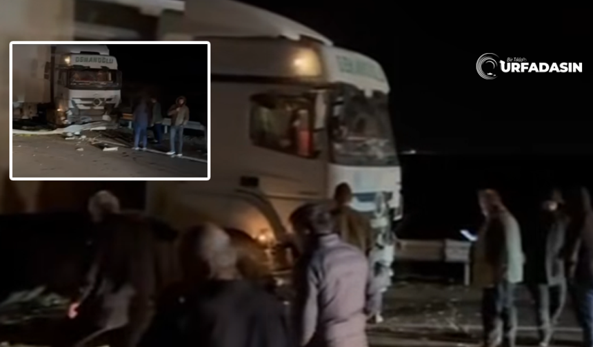 Şanlıurfa Birecik Otoban Yolunda Sahurda Kaza