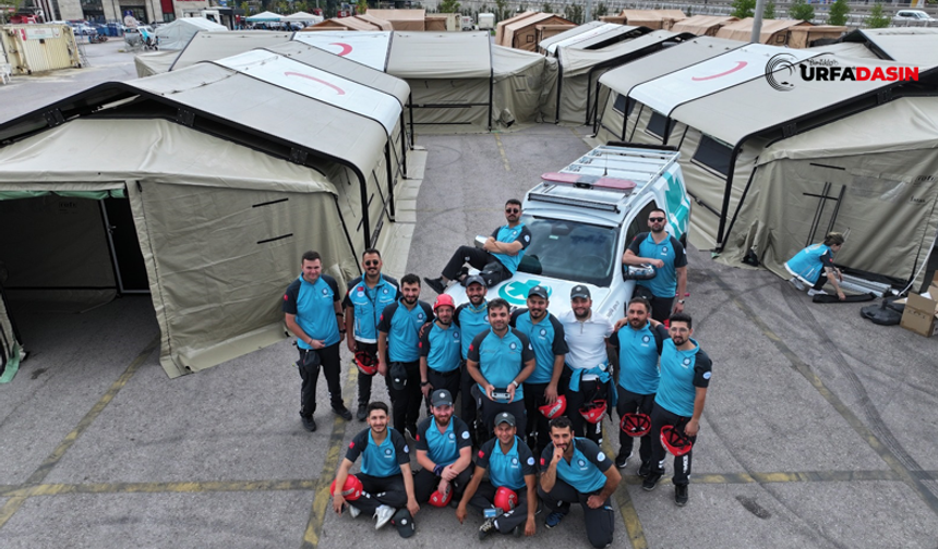 Şanlıurfa UMKE, Deprem Sürecinde İllere Sağlık Köprüsü Olmuştu