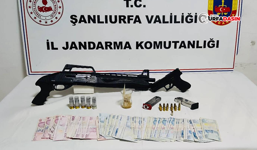 Şanlıurfa'da Aranan Firariler, Silah ve Narkotik Madde İle Yakalandı