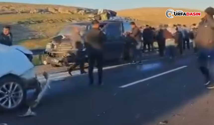 Şanlıurfa-Viranşehir Yolunda 3 Araçlı Zincirleme Kaza: Yaralılar Var