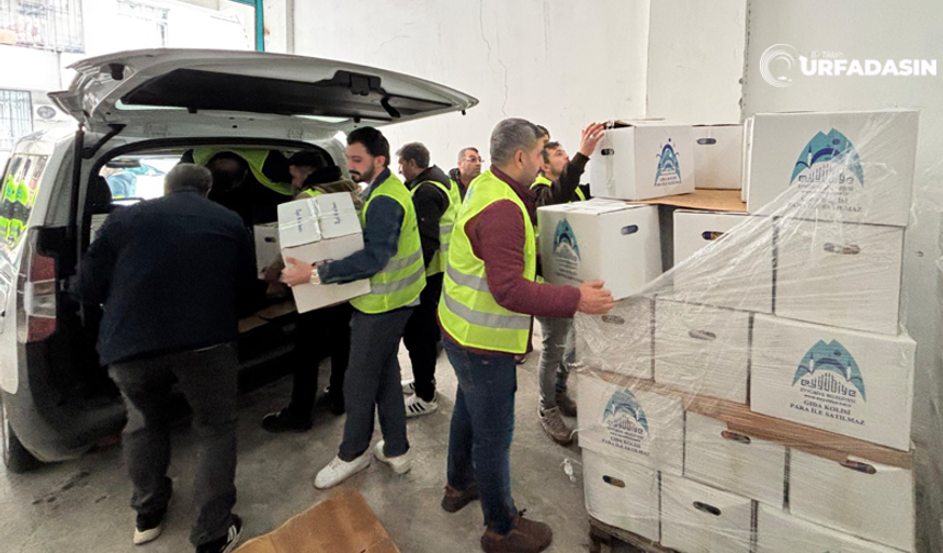 Şanlıurfa'da Eyyübiye Belediyesi Ramazan Ayı Faaliyetlerine Başladı