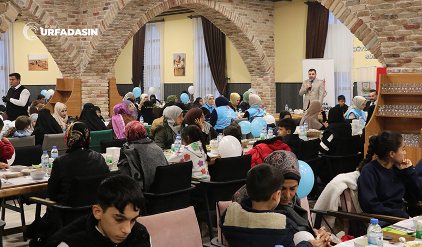 Şanlıurfa'da Yetimler İyilik Sofrasında Buluştu, Hem İftar Yaptı Hem Eğlendi