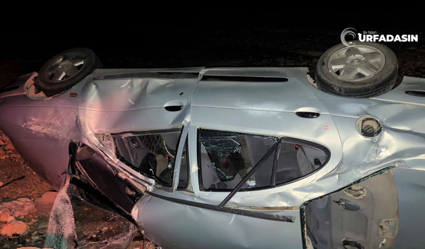 Şanlıurfa İftara Yetişmek İçin Acele Eden Sürücü Direksiyon Hakimiyetini Kaybetti:2 Yaralı