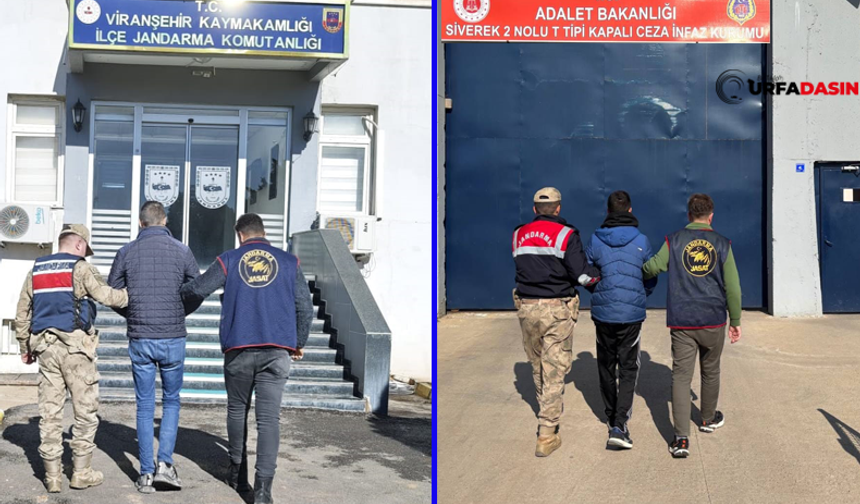 Şanlıurfa'da Kesinleşmiş Cezası Bulunan 2 Kişi Yakalandı Cezaevine Teslim Edildi