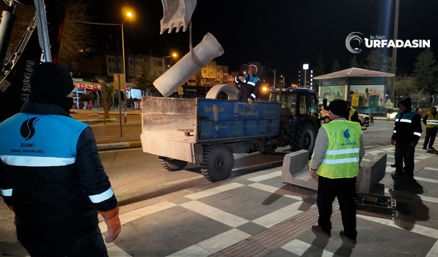 ŞUSKİ’den Balıklıgöl Çevresinde Sel ve Su Baskınlarıyla İlgili Altyapı Seferberliği