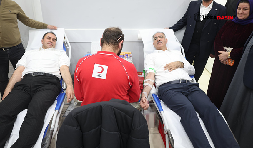 Başkan Kuş Kan Verdi, Kan Bağışına Davet Etti