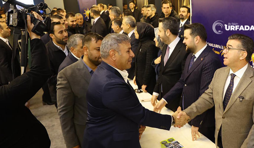 Bucak, AK Parti Şanlıurfa İl Başkanlığının Bayramlaşma Programına Katıldı