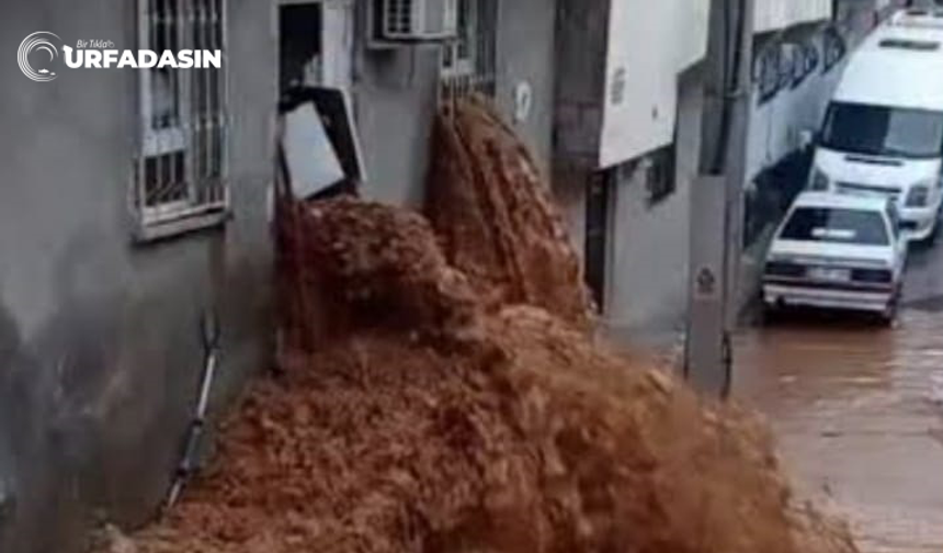 Şanlıurfa’da Su Baskınında Görüntülere Konu Olan Mağdur Aileye Devlet Sahip Çıktı