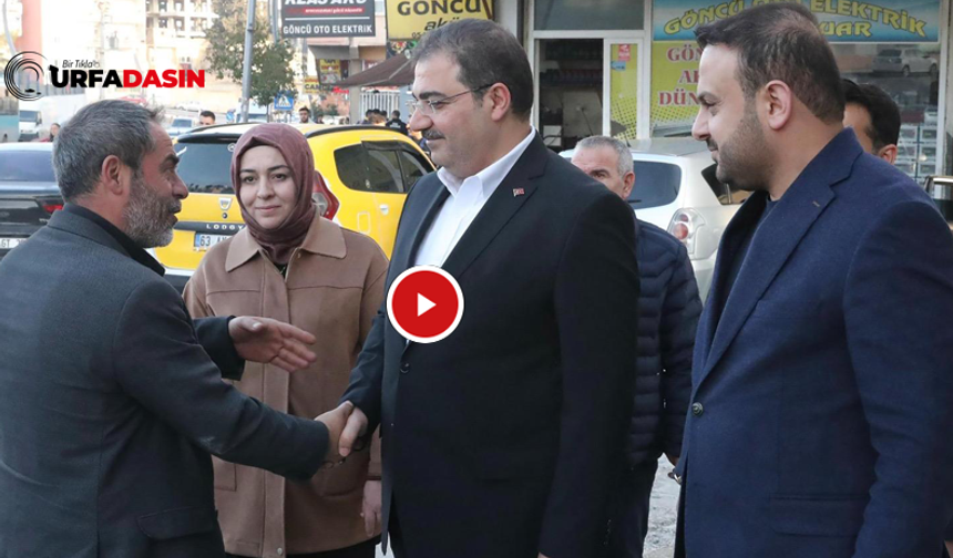 Başkan Canpolat ve AK Parti Haliliye İlçe Yönetimi Devteyşti’de Vatandaşlarla Buluştu