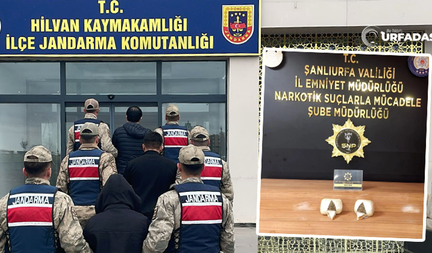 Şanlıurfa'da Narkotik Operasyonu: 3 Kişi Tutuklandı, 1 Kişi Gözaltına Alındı