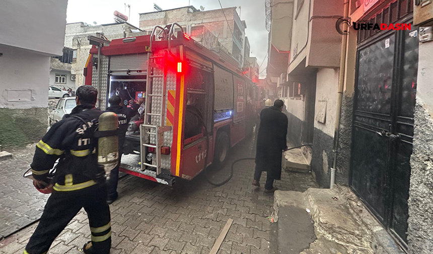 Şanlıurfa'da Evde Çıkan Yangın Paniğe Yol Açtı