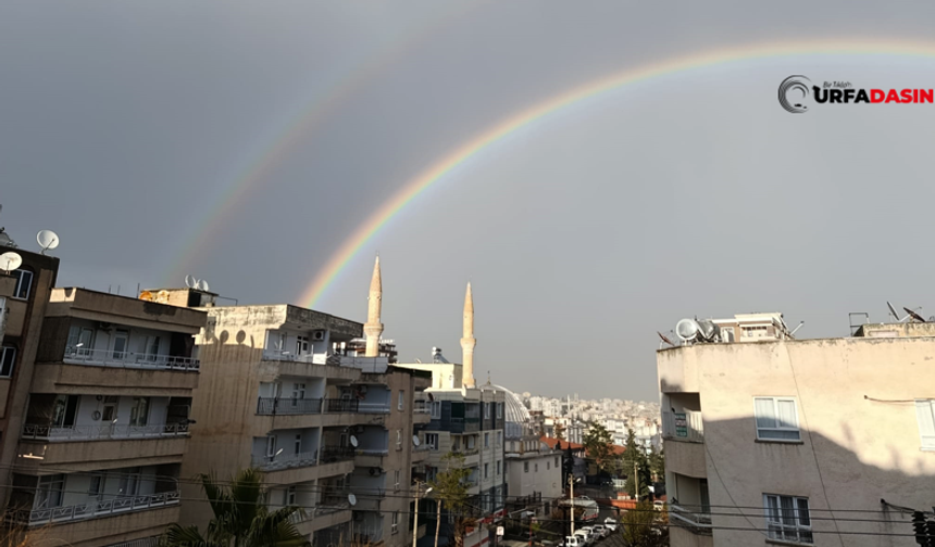 Şanlıurfa’da Bayramda Çifte Gökkuşağı Şöleni