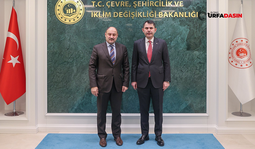Başkan Gülpınar Bakan Murat Kurum’u Ziyaret Etti, Projeleri Anlattı