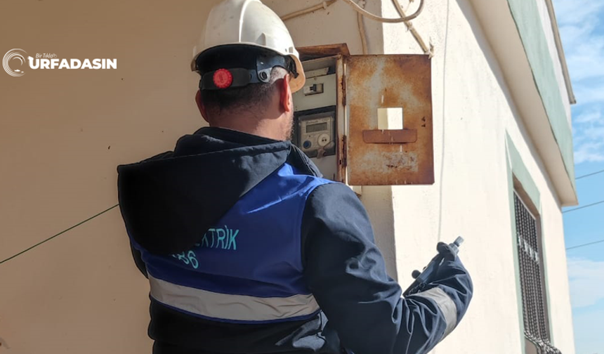 Şanlıurfa’da Bir Haftada 946 Kaçak Elektrik Bağlantısı Tespit Edildi